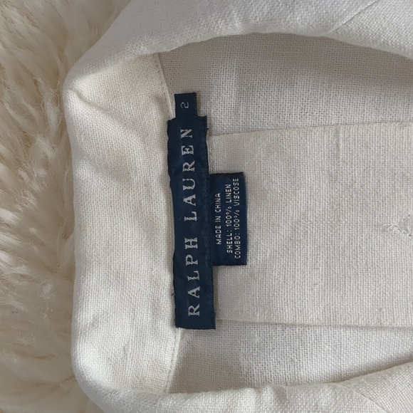 RALPH LAUREN Linen Pocket Blouse - Picture 8 of 10